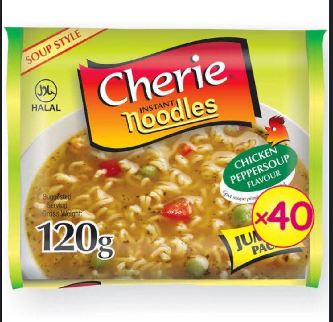 Cherie Chicken pepper soup 120gm Jumbo Pack