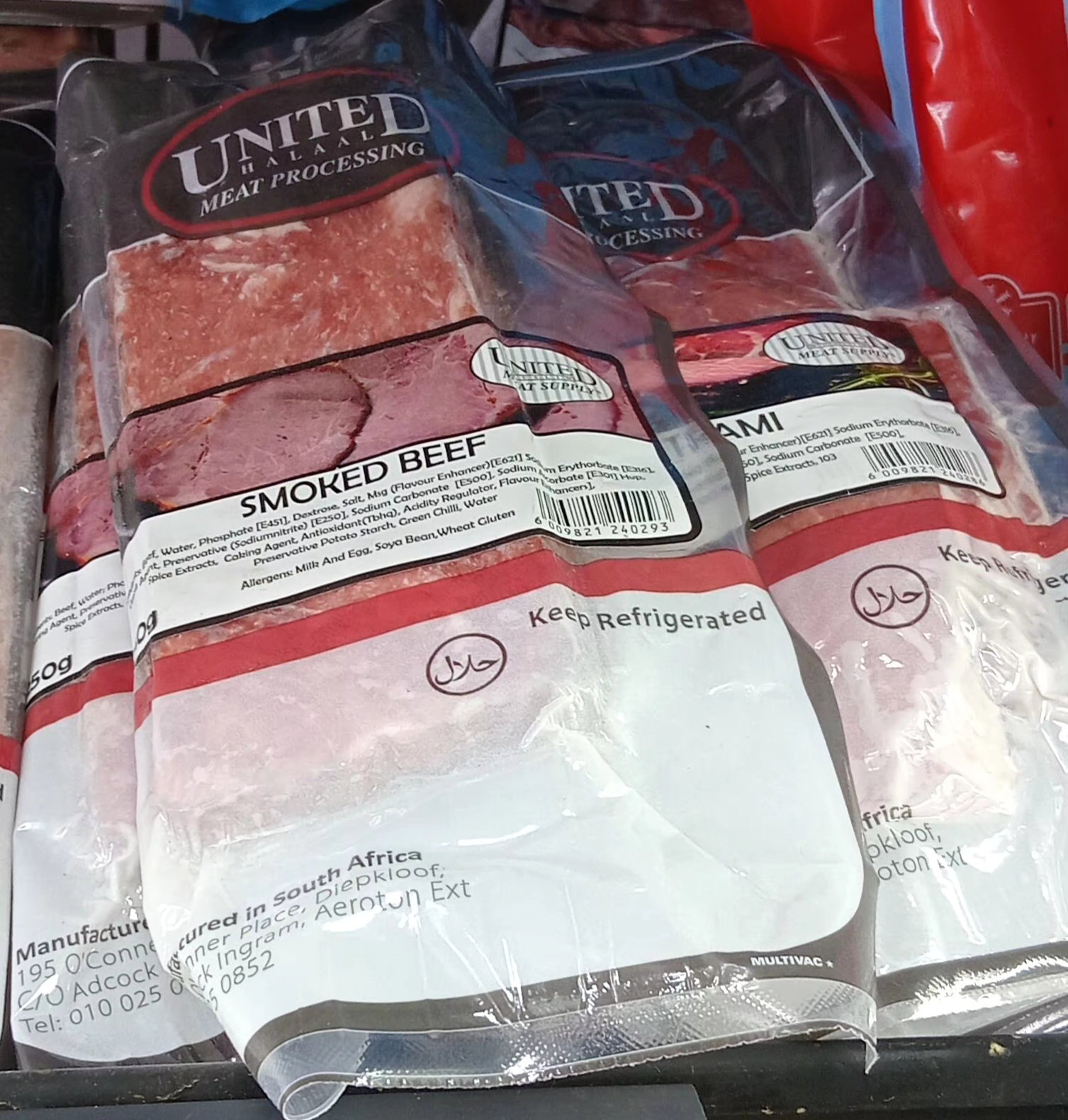 United Halaal Pastrami 250gr _0