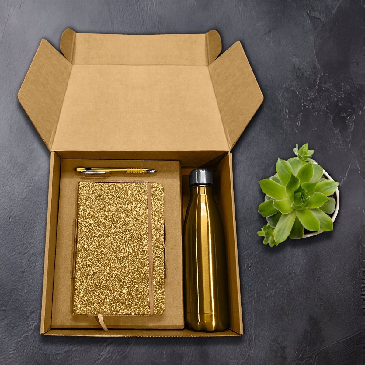 Boss Babe 3-Piece Gift Set - Gold_0