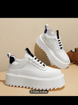 Luxury white men sneakers 