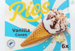Rios Inghetata cornet vanilie 6x70g