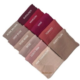 Tudung Bawal Cotton B45