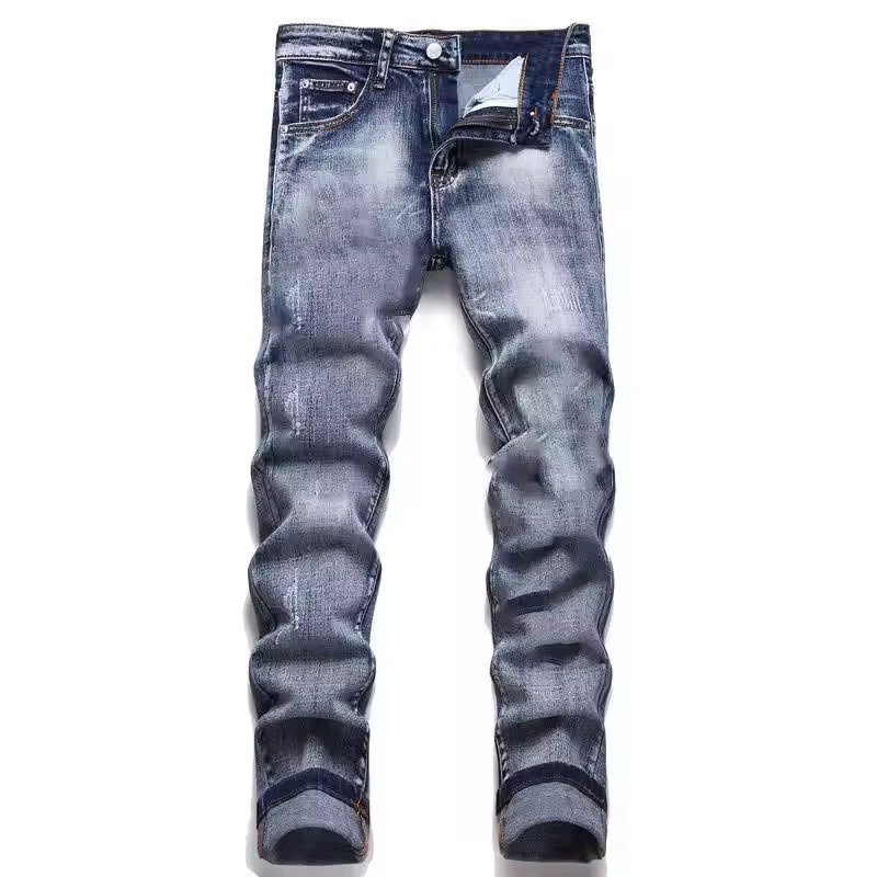New Catalog Trendy Spring Summer 2025 Y2k Clothing Denim Amirys Jeans Pants for Men Vintage Jeans Men Custom Stacked Jeans_3