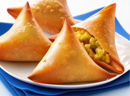 Cheese & Corn Samoosas