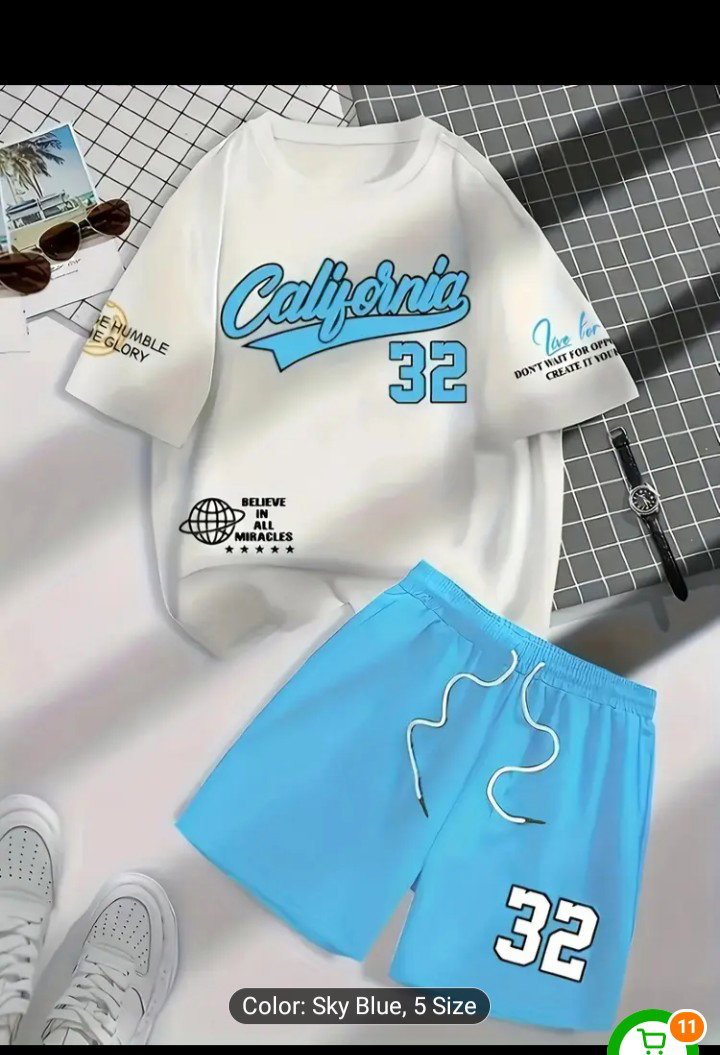 Quality shirt and shorts _0