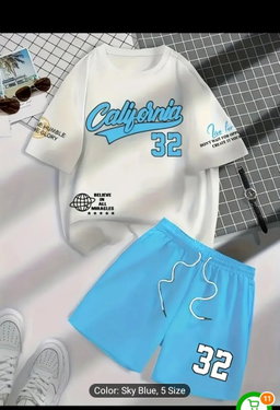 Quality shirt and shorts 