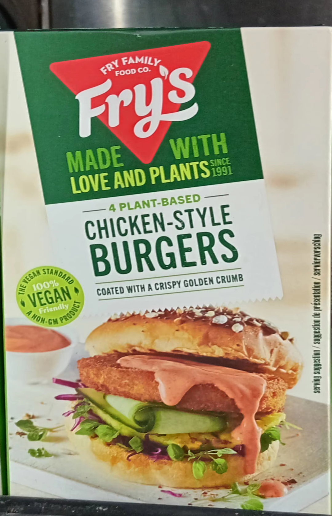 Frys Chicken Style Burgers 320gr