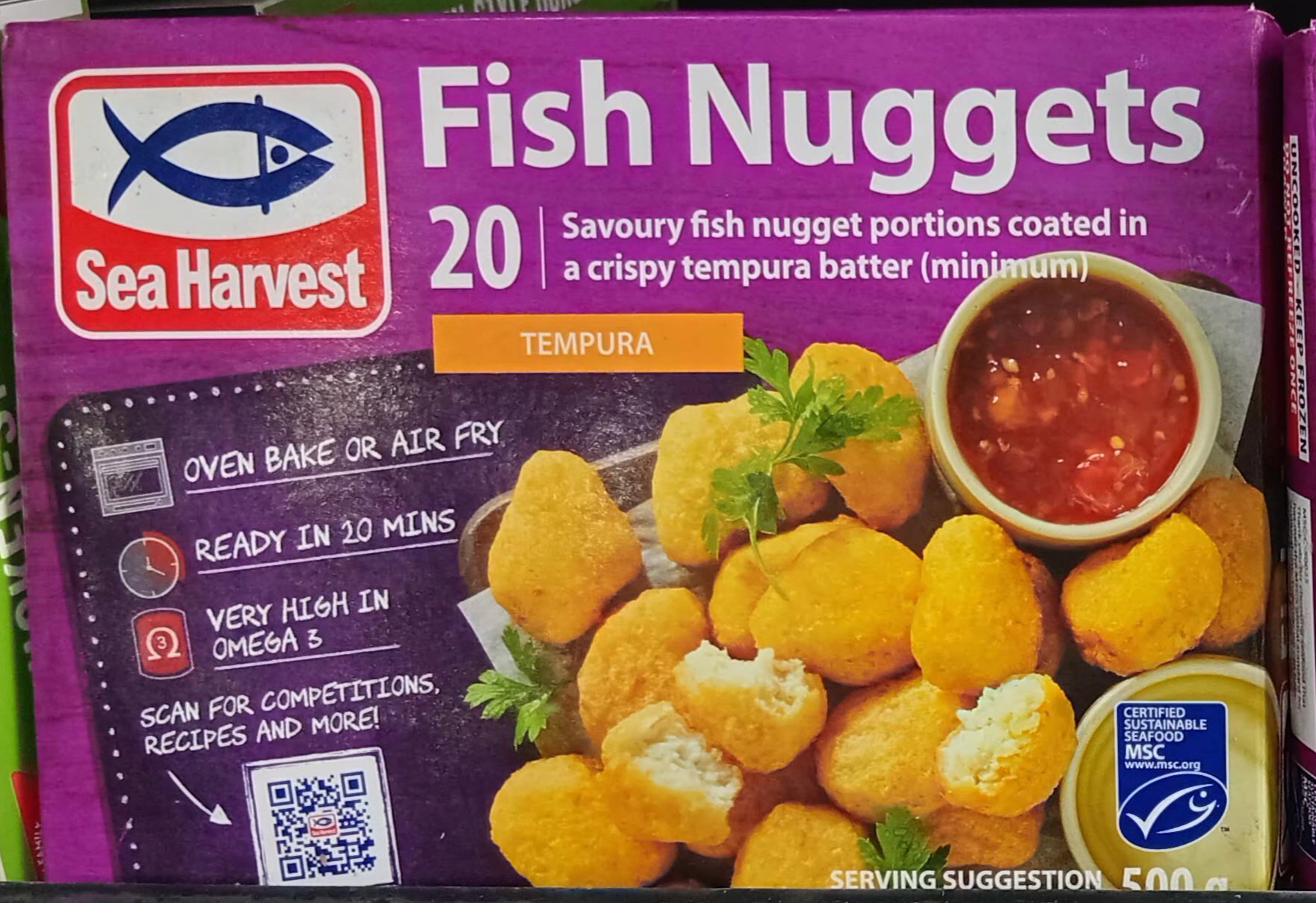 Sea Harvest Fish Nuggets Tempura 500gr