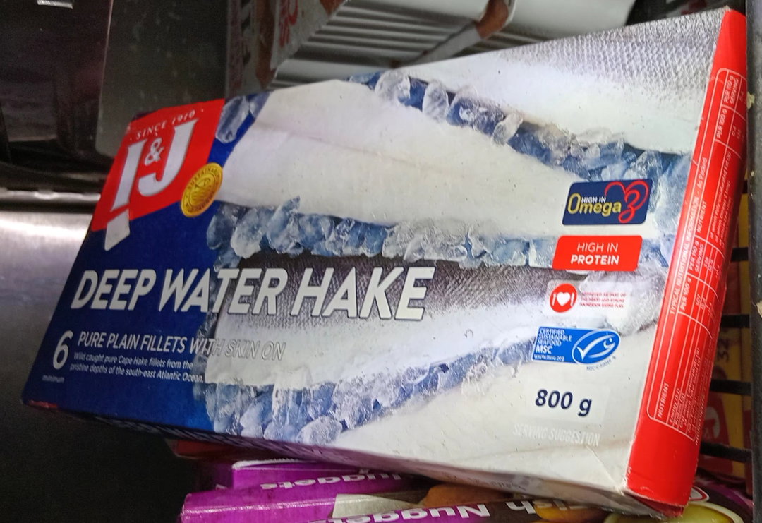 I&J Hake Fillets Skin-On 800gr