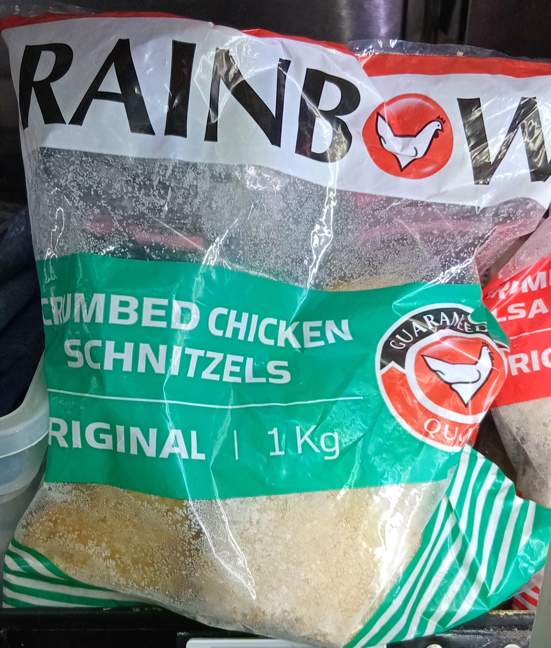 Rainbow Crumbeb Chicken Schnitzels Orig. 1kg