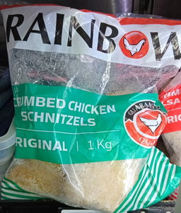 Rainbow Crumbeb Chicken Schnitzels Orig. 1kg