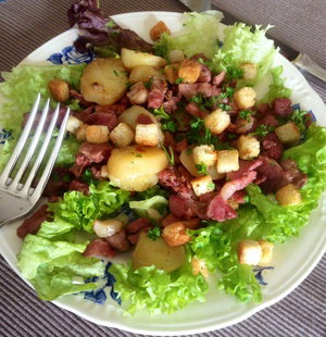 Salade de gésiers_0