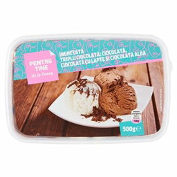 Pentru tine de la PENNY inghetata triplu ciocolata 500 g