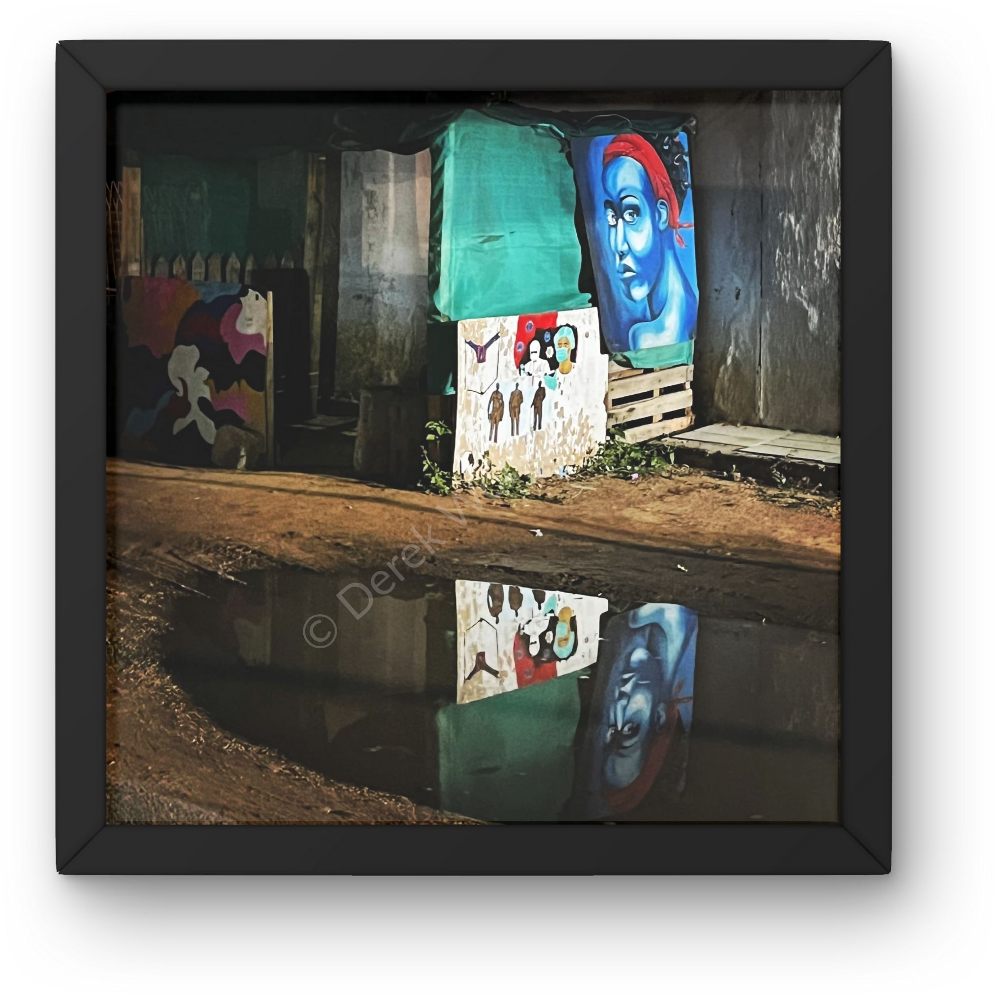 *Limited Edition* Blue Eyed Reflection | Framed Street Photography _0