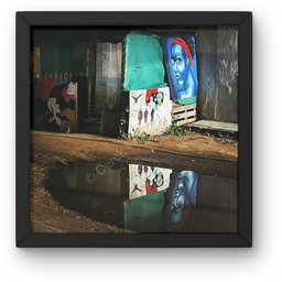 *Limited Edition* Blue Eyed Reflection | Framed Street Photography 