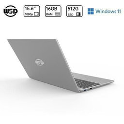 WSD P10 - Laptop-Intel N5095-Ecran 15.6'' -16GB+512GB Win11 ordinateur portable