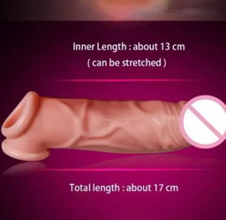 Condoms Silicone Penis Extender Enlargement Sleeves