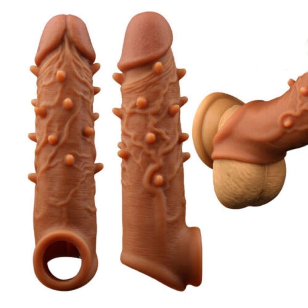 Eusable Penis Sleeve Enlargement Bdsm Condoms_0
