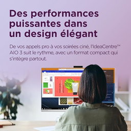 Lenovo IdeaCentre AIO 3 27ALC6 - Ordinateur de Bureau Tout-en-Un 27" 