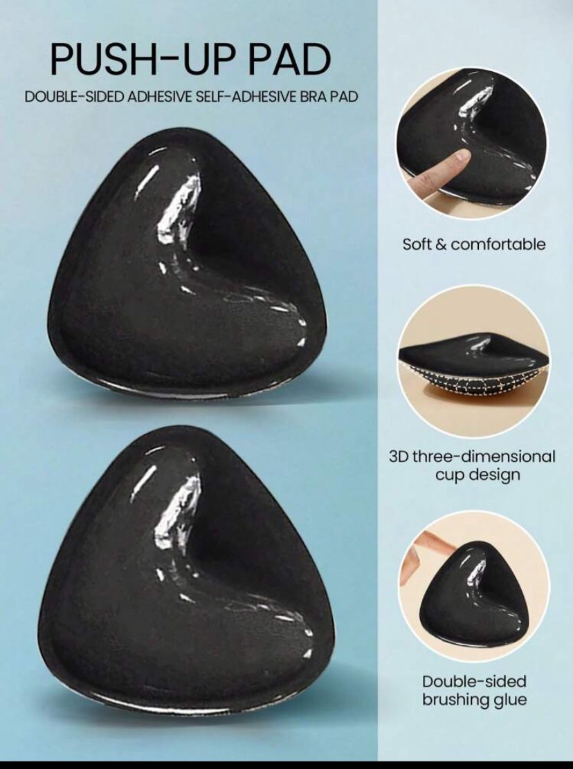 Coussinet Ultra Boost – Gagnez du volume naturellement et sans chirurgie (Une paire de cache tétons et Une paire d' auto collant en bonus)_1