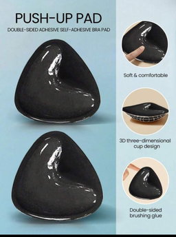 Coussinet Ultra Boost – Gagnez du volume naturellement et sans chirurgie (Une paire de cache tétons et Une paire d' auto collant en bonus)