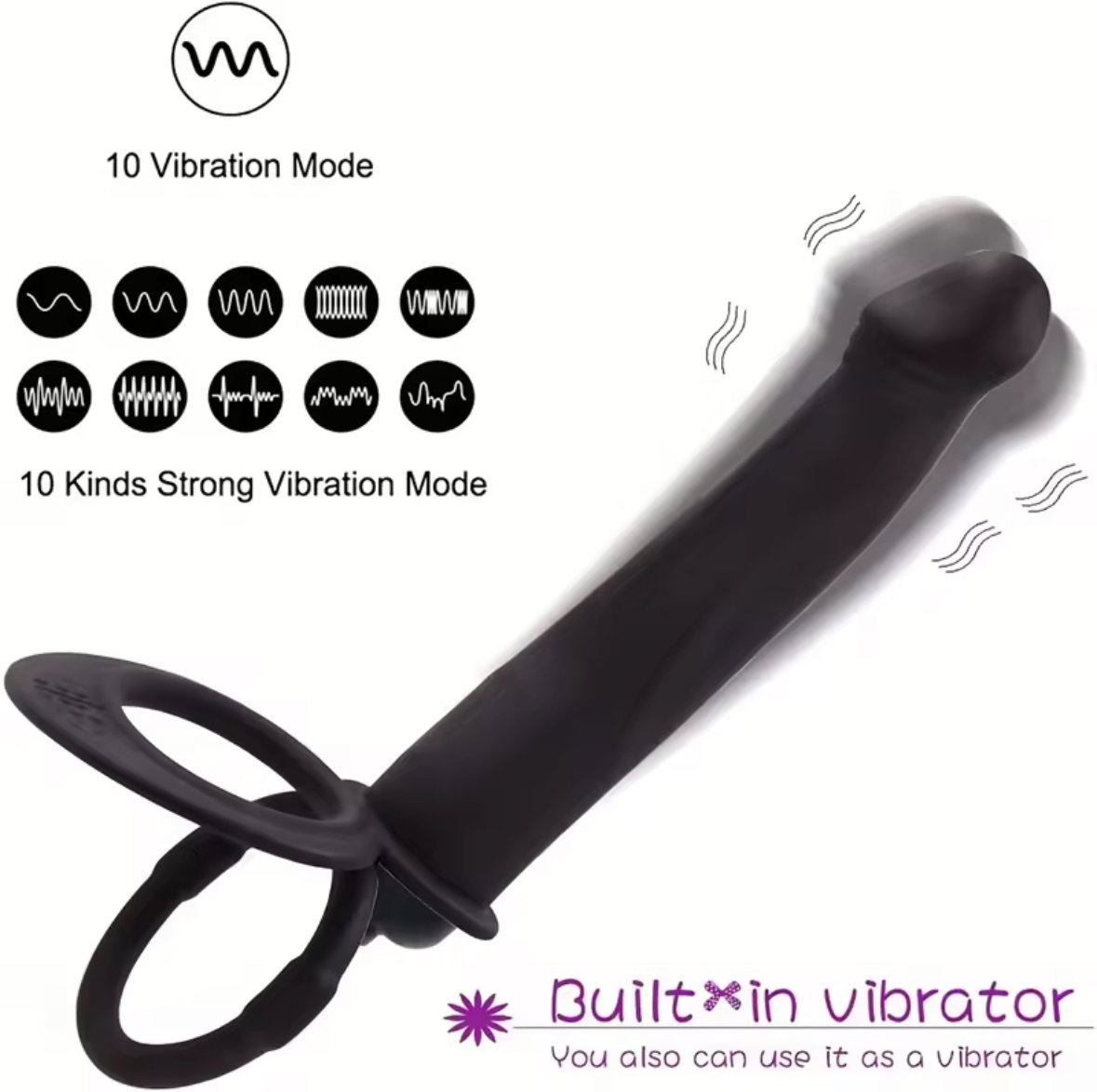 Double Penetration Vibrators Sex Toys For Couples _1