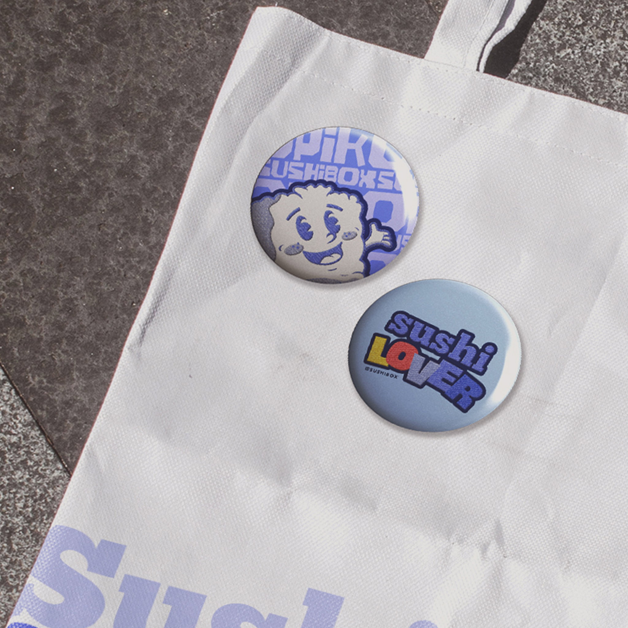 TOTE BAG CARTOON + PIN_1