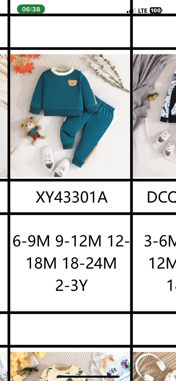8 pieces of hoodie suits catalog _2