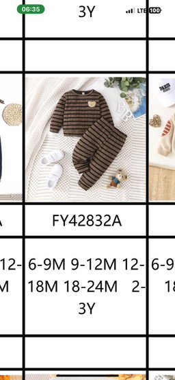 8 pieces of hoodie suits catalog 