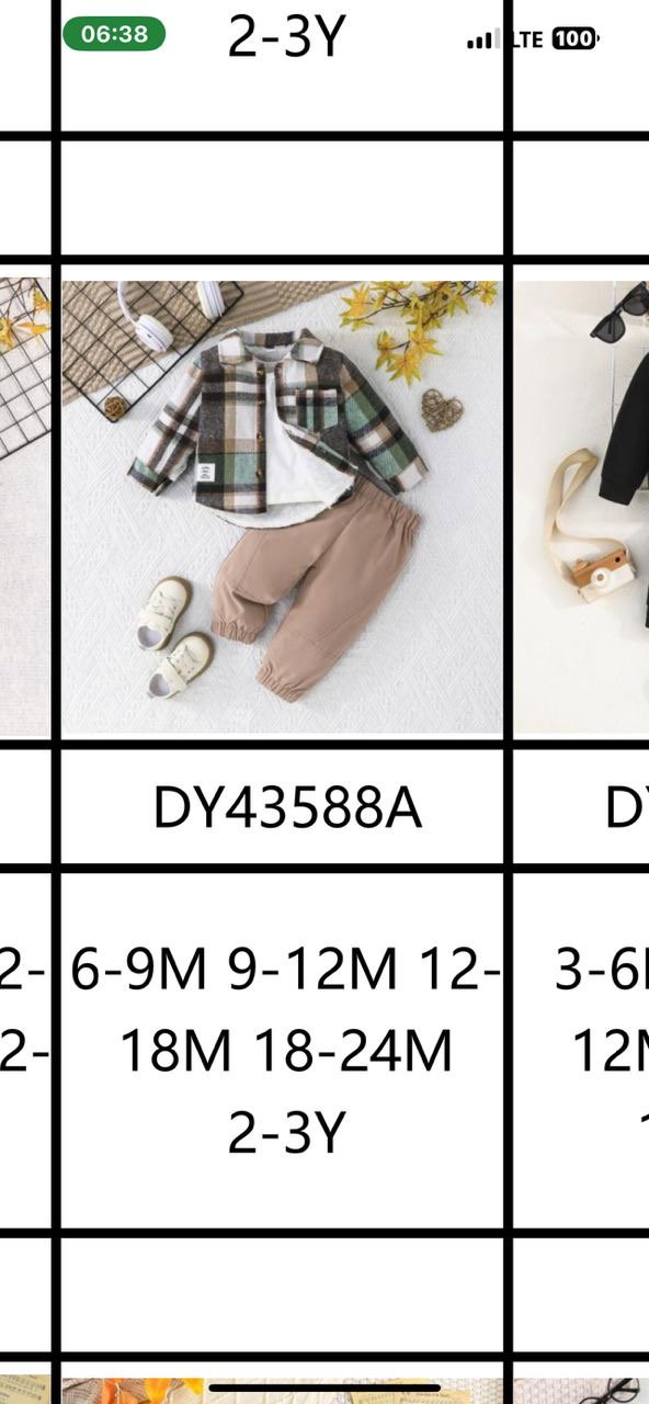 8 pieces of hoodie suits catalog _1