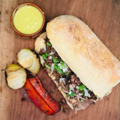 Torta Arrachera