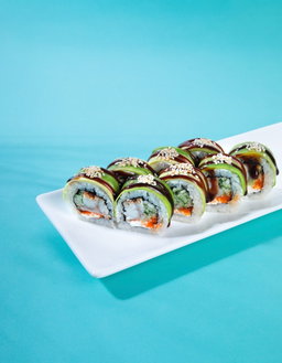 Eel in tender avocado (280g) 8pc