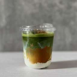 Biscoff Matcha Latte
