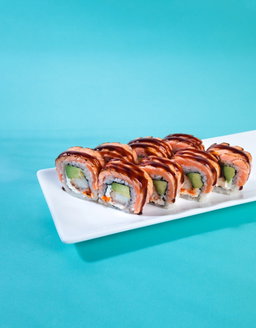 Philadelphia deluxe with juicy eel (325g) 8pc