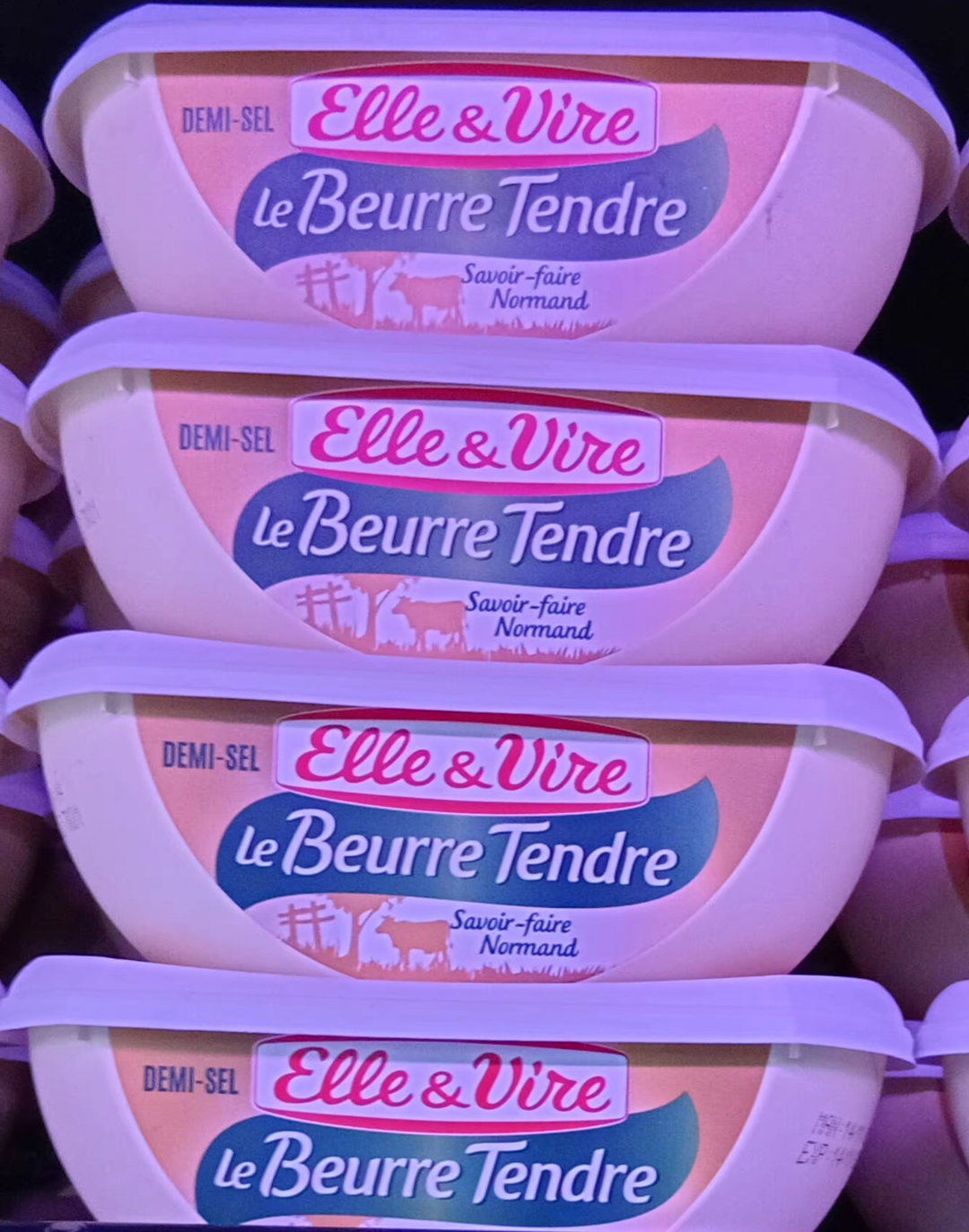 Elle & Vire Le Beurre Tendre Demi-Sel 80% Mg 250g1.00