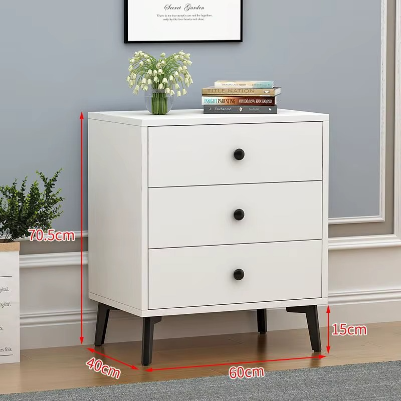 Commode ScandiPure – 3 Tiroirs au Design Minimaliste Scandinave_1