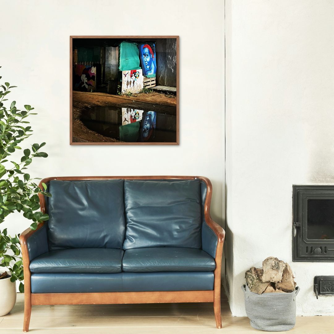 *Limited Edition* Blue Eyed Reflection | Framed Street Photography _1