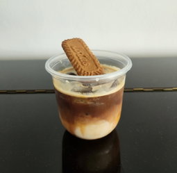 Biscoff caramel latte