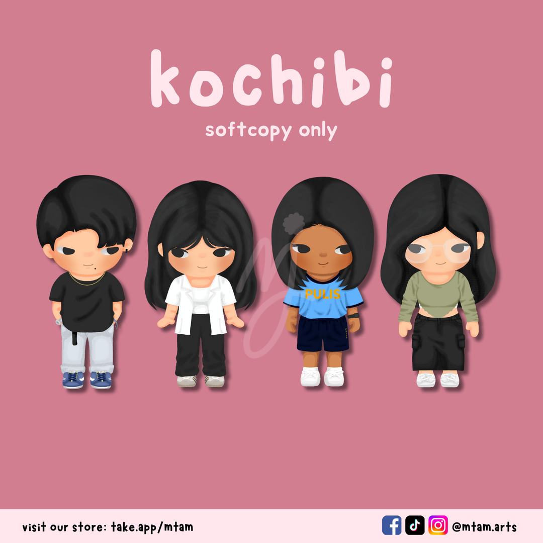 [SOFTCOPY ONLY] Customized Kochibi Art