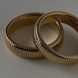 Ribbed Bangle