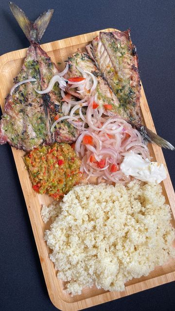 Atiékè aloco poisson fumé - SAVEURS ROYALES_0