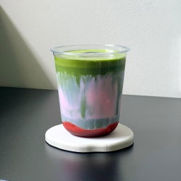 Iced Strawberry Matcha Latte