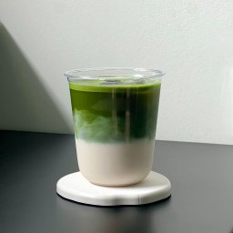 Iced Earl Grey Matcha Oatmilk Latte