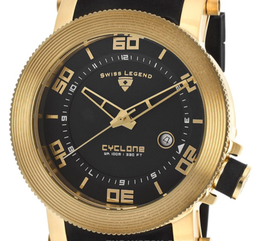 Swiss Legend Cyclone Black/Rubber Ø48 mm