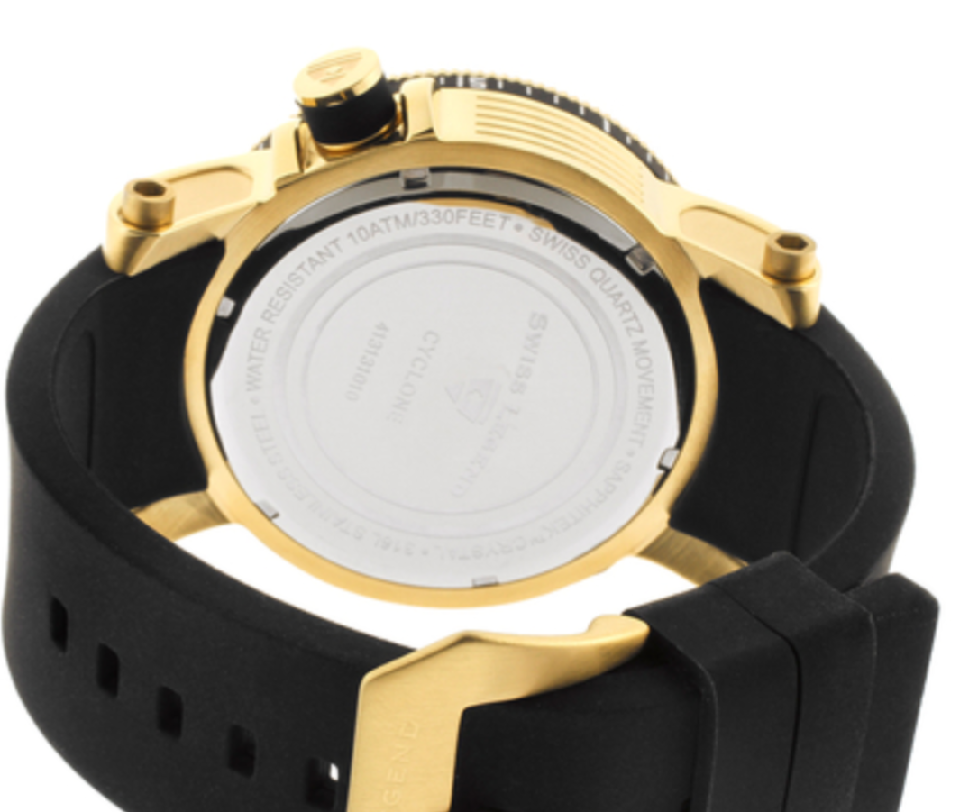 Swiss Legend Cyclone Black/Rubber Ø48 mm_3