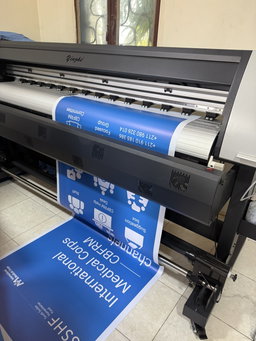 Square meter of outdoor sticker