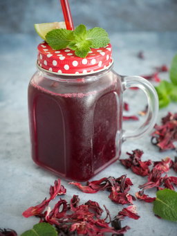 Jus de Bissap(Fleur d'hibiscus)