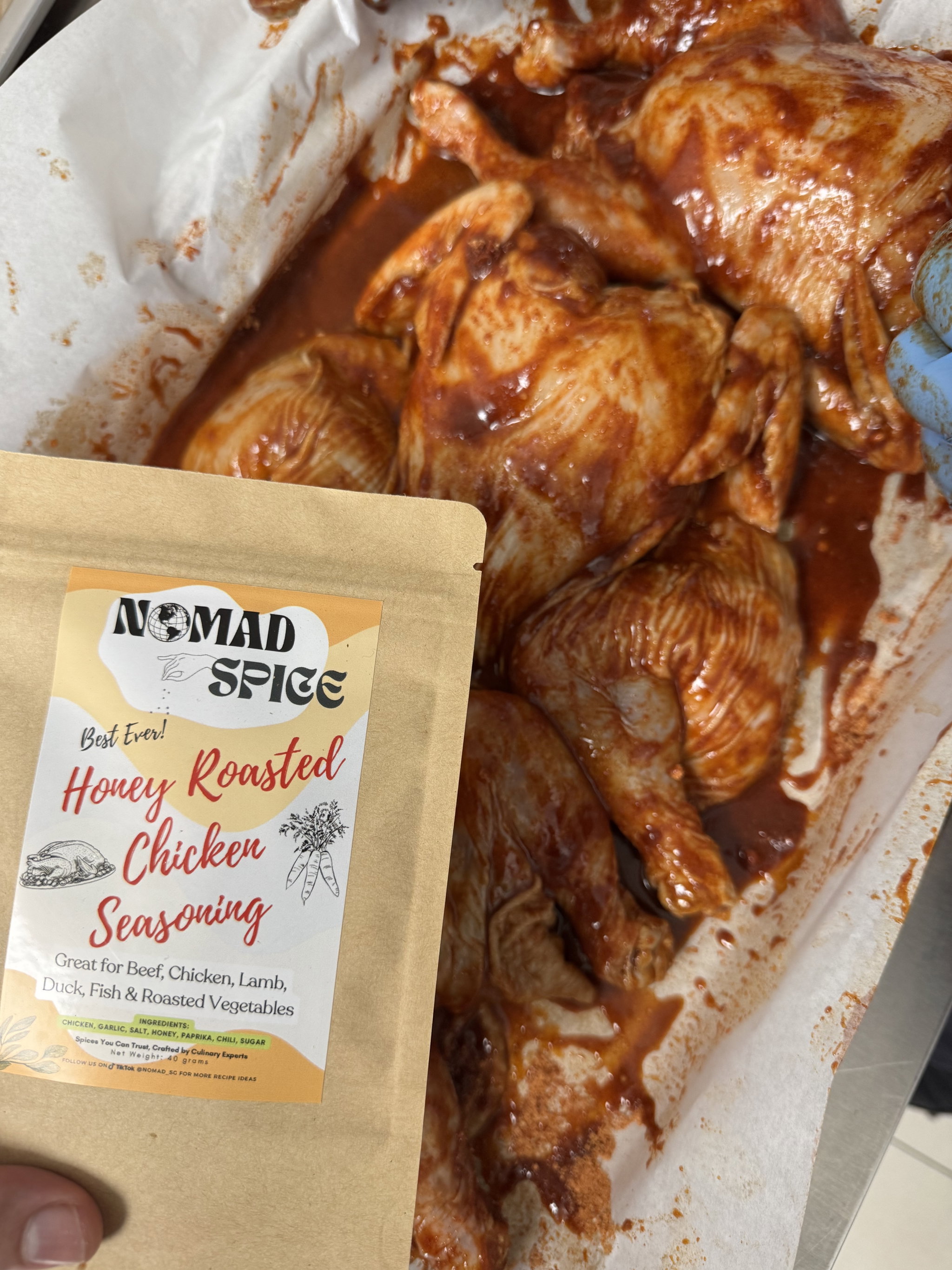 Nomad's Honey Roasted Chicken Seasoning _0