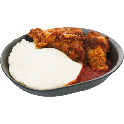 Pap & 2 Piece Chicken