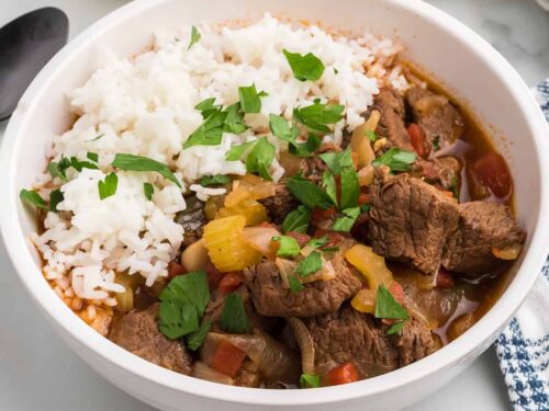 Rice & Beef Stew